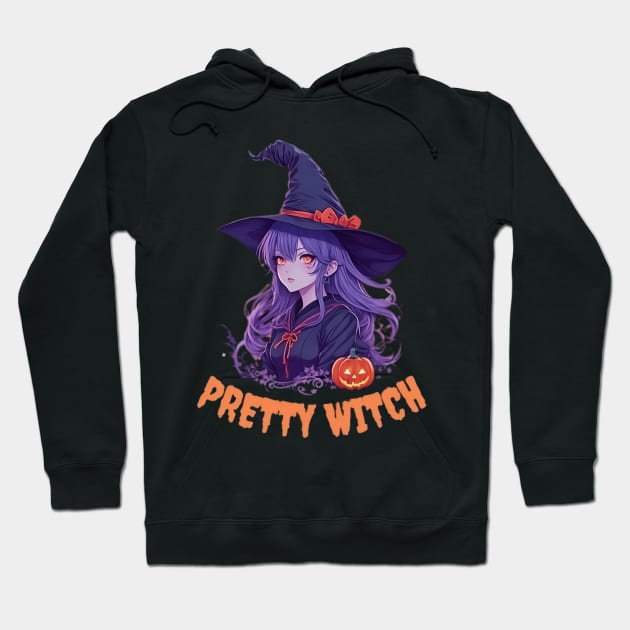 pretty witch Hoodie by DesignVerseAlchemy